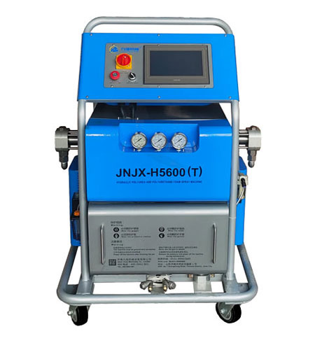 聚脲噴涂機廠家哪家好運輸車噴涂聚脲(圖1) H5600T-PLC聚脲噴涂機